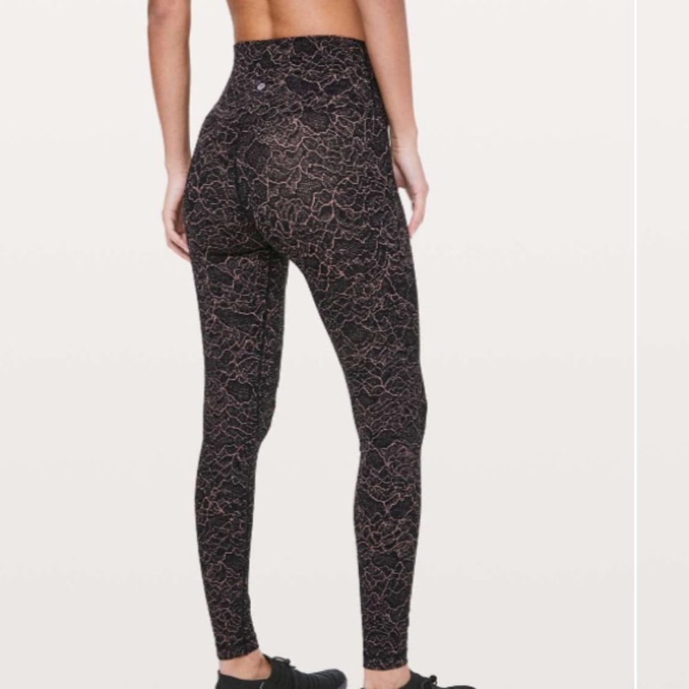 Lululemon Align Pant *Full Length 28"
Lacescape Spanish Rose Black